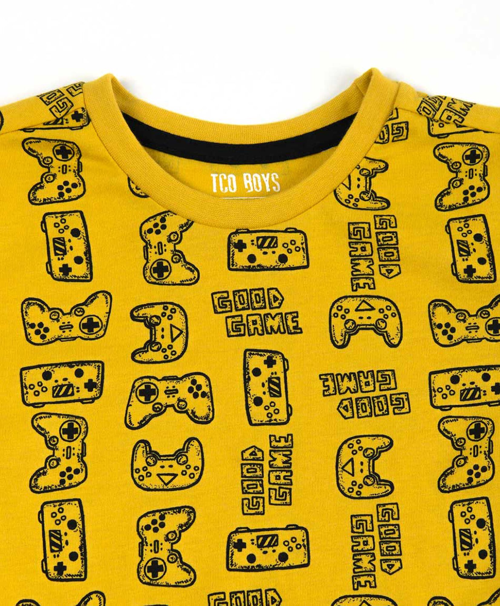 Polera niño controles gamer Polera niño controles gamer