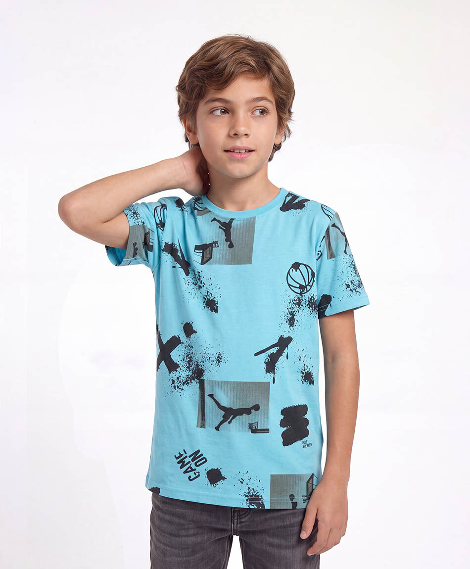 Polera ni&ntilde;o basketball