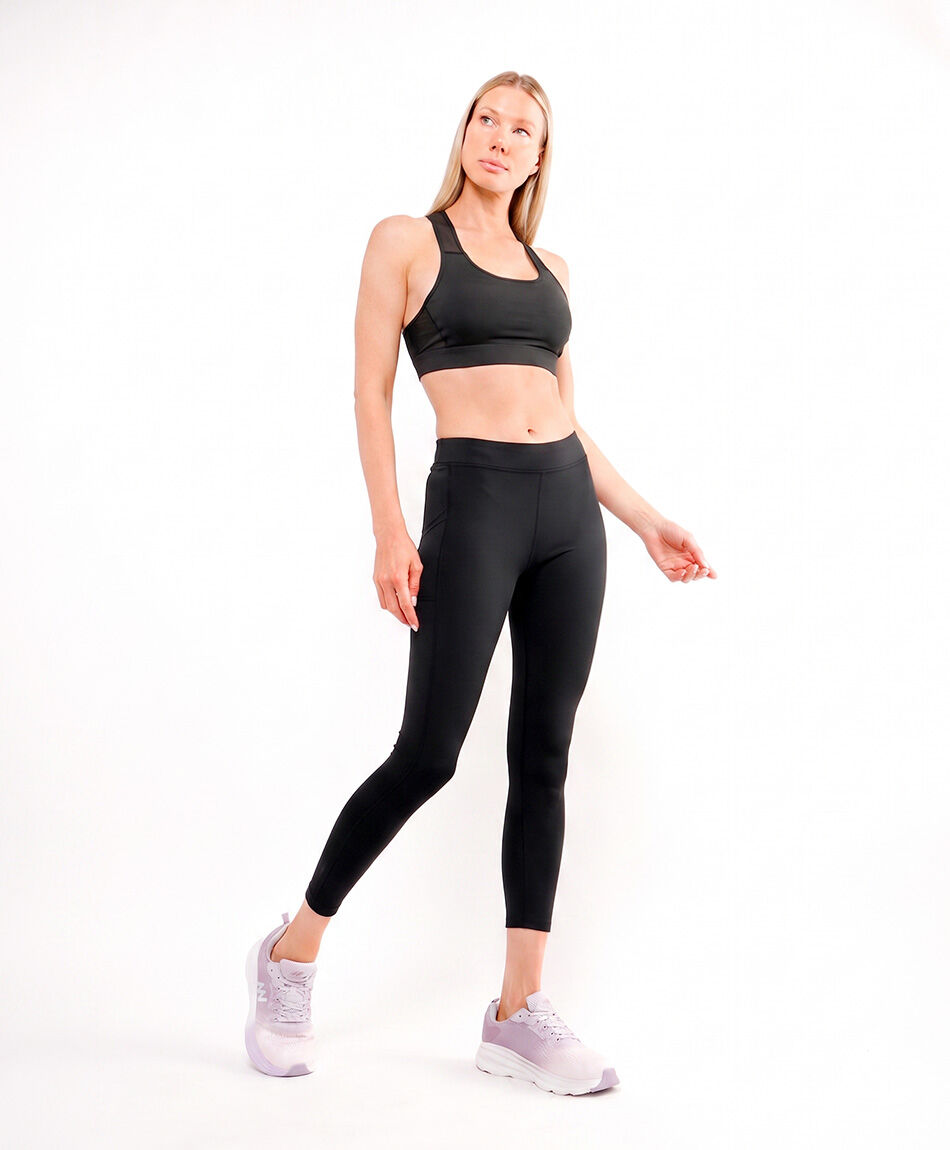 Calza deportiva mujer bolsillo lateral
