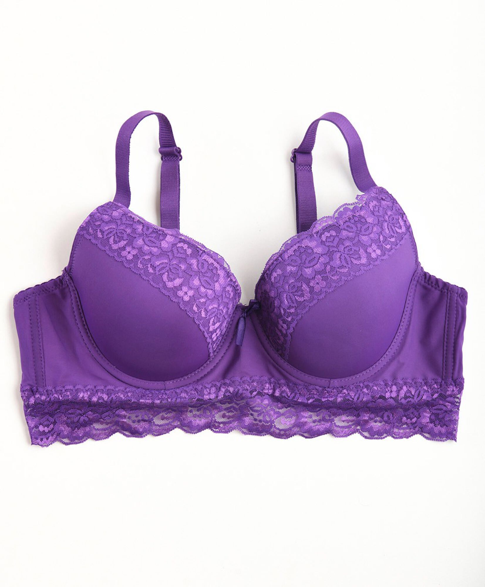 Sostén mujer encaje ancho push up Sostén mujer encaje ancho push up
