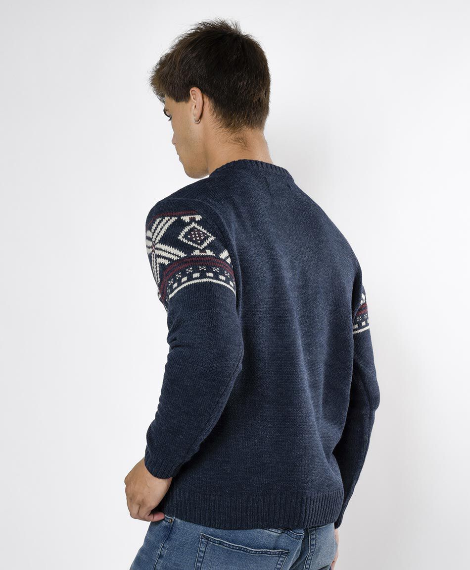 Sweater hombre rombos
