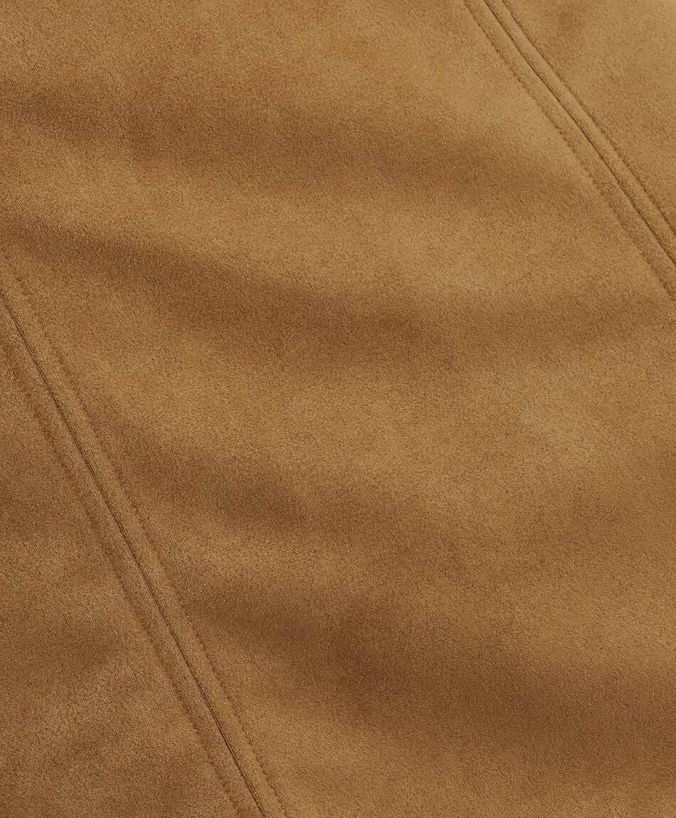 Mini falda mujer tubo suede