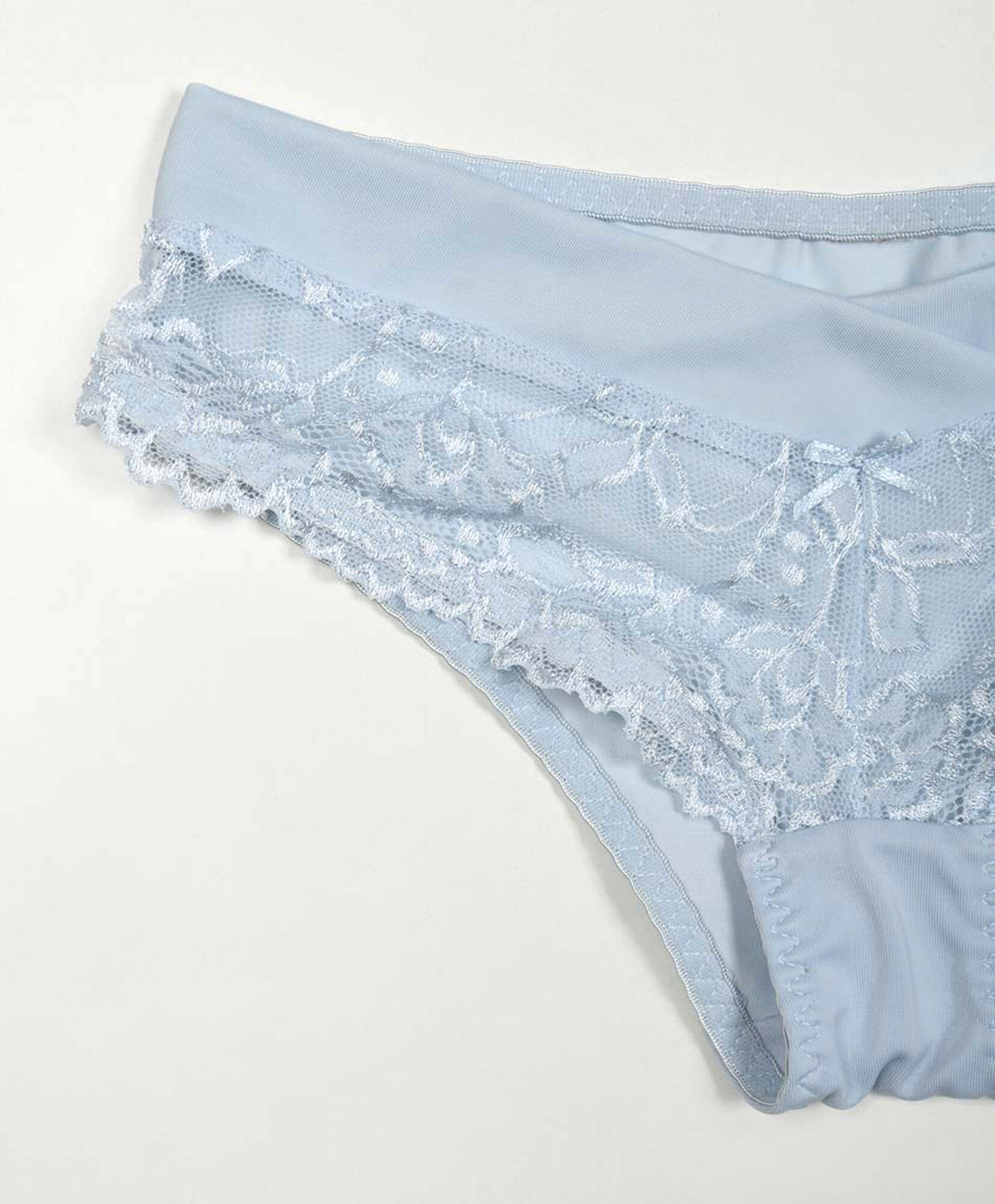 Bikini mujer encaje pretina lisa Bikini mujer encaje pretina lisa