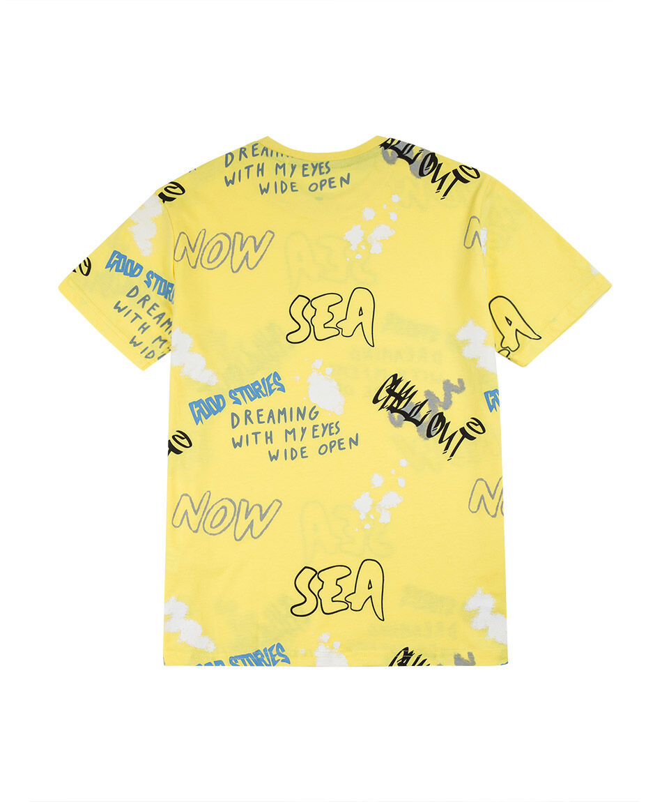 Polera ni&ntilde;o graffiti frases