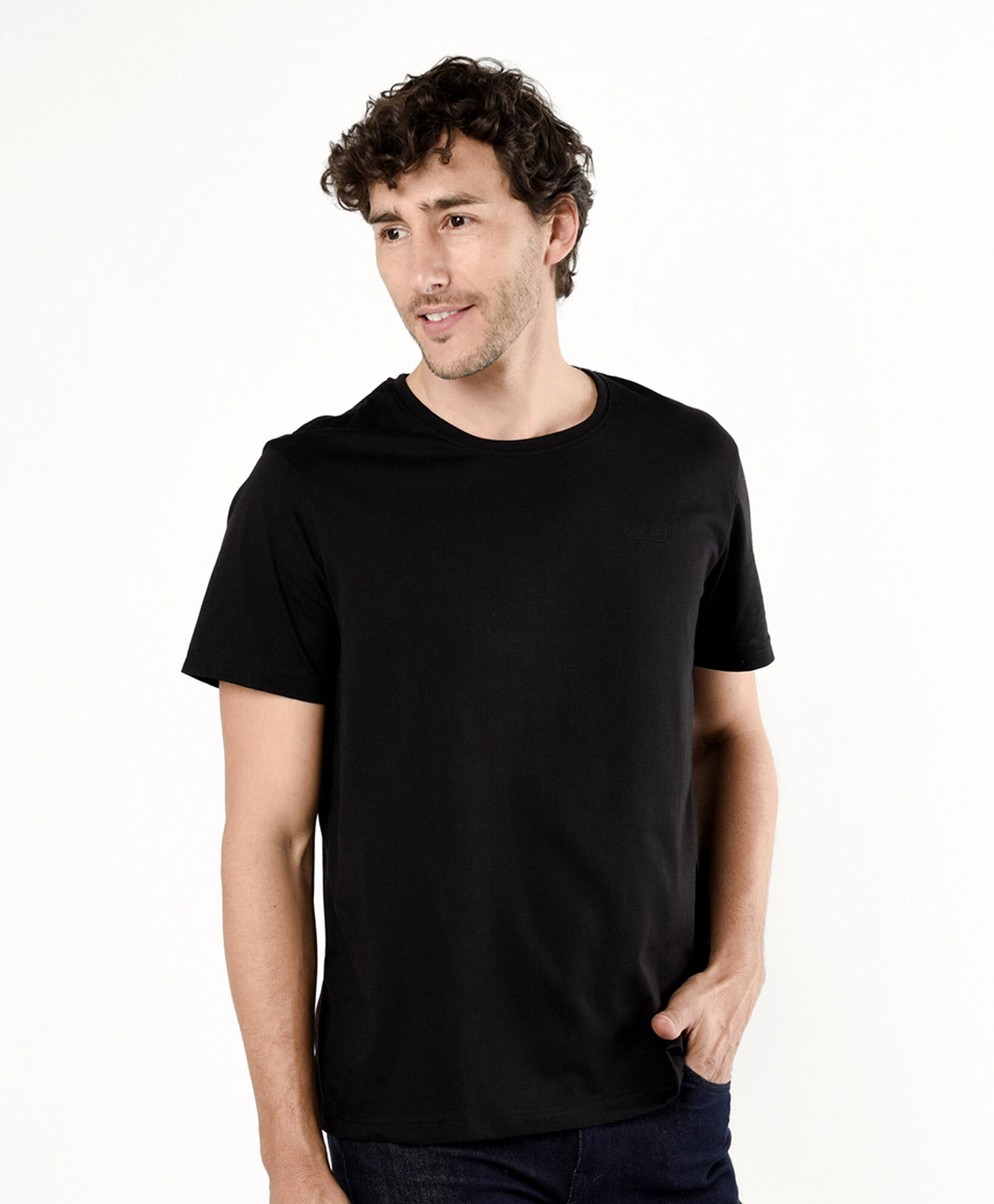Polera hombre básica colores Polera hombre básica colores