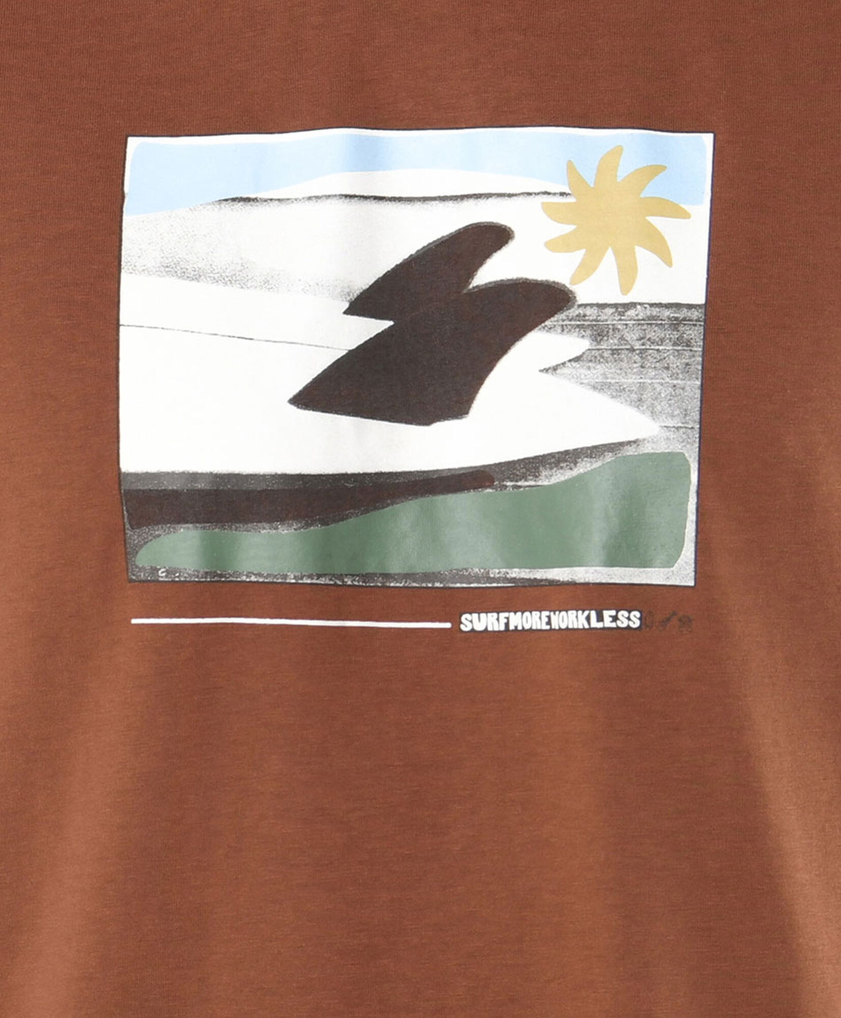 Polera hombre tabla surf Polera hombre tabla surf