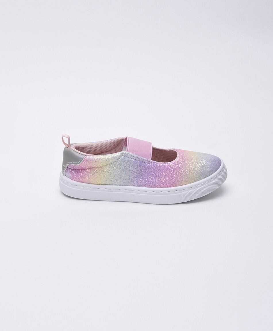Ballerina infantil tie dye brillos