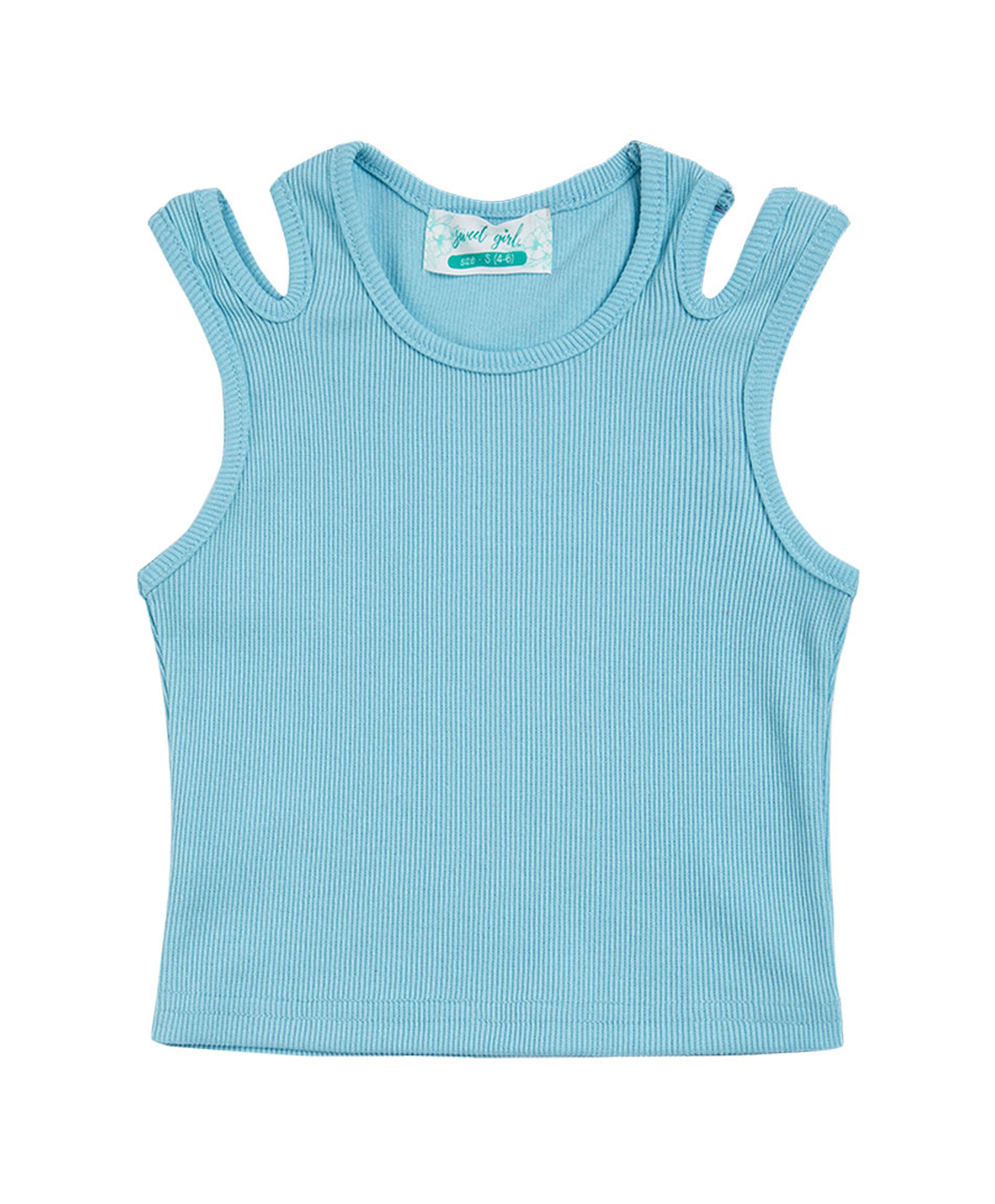 Polera niña cut out doble Polera niña cut out doble