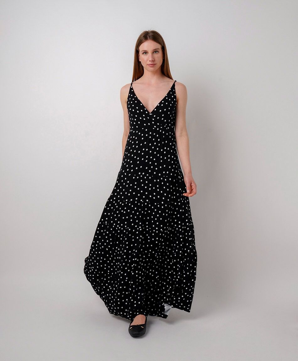 Vestido mujer lunares