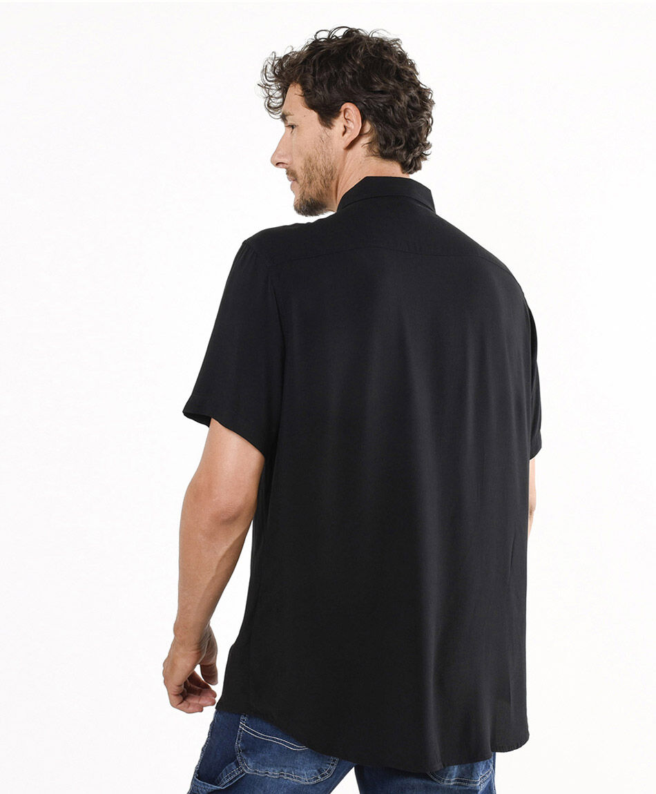 Camisa hombre mini bordado