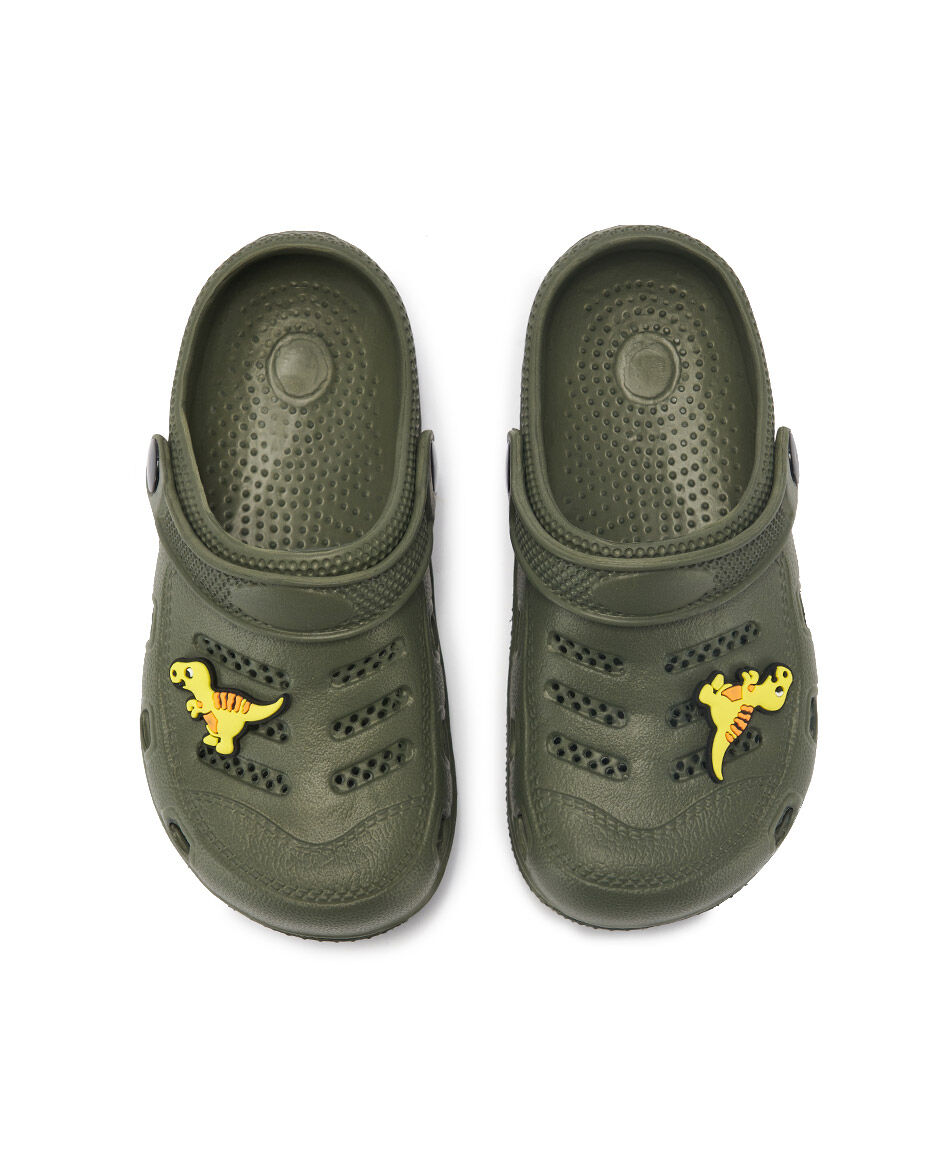 Sandalia infantil (24 a 29) eva dinosaurio