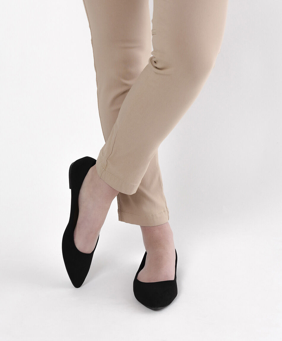 Ballerina mujer velvet taco cuadrado