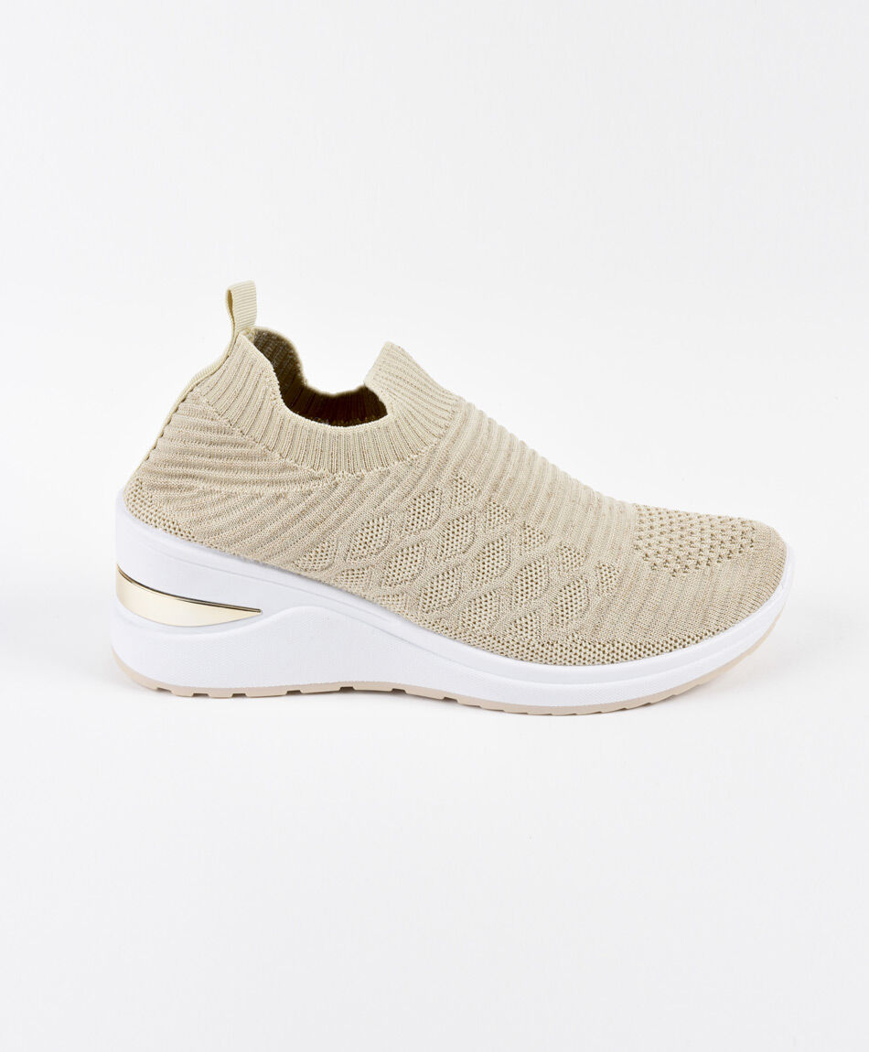 Zapatilla mujer plataforma slip on