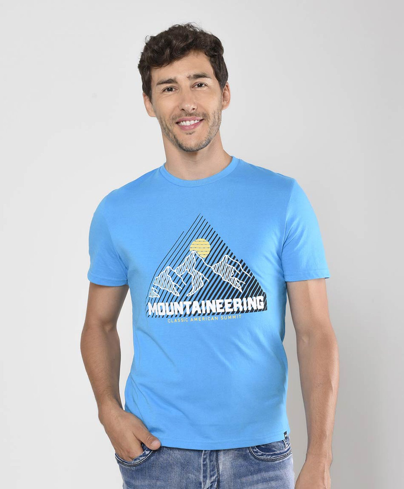 Polera deportiva hombre montaña Polera deportiva hombre montaña