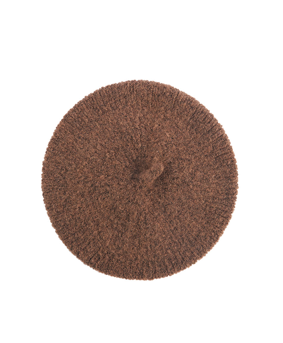 Boina mujer brillo brown