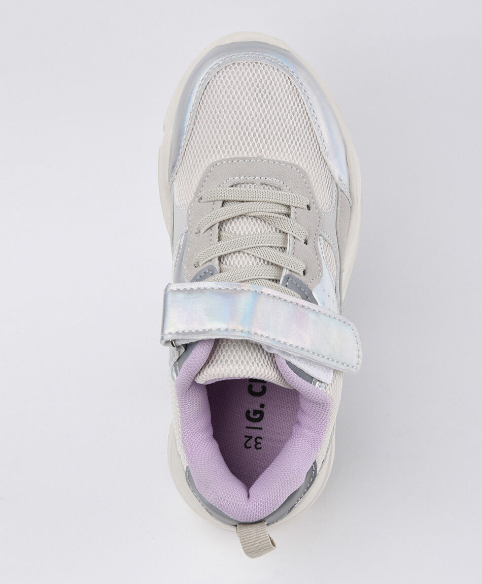 Zapatilla infantil velcro plataforma