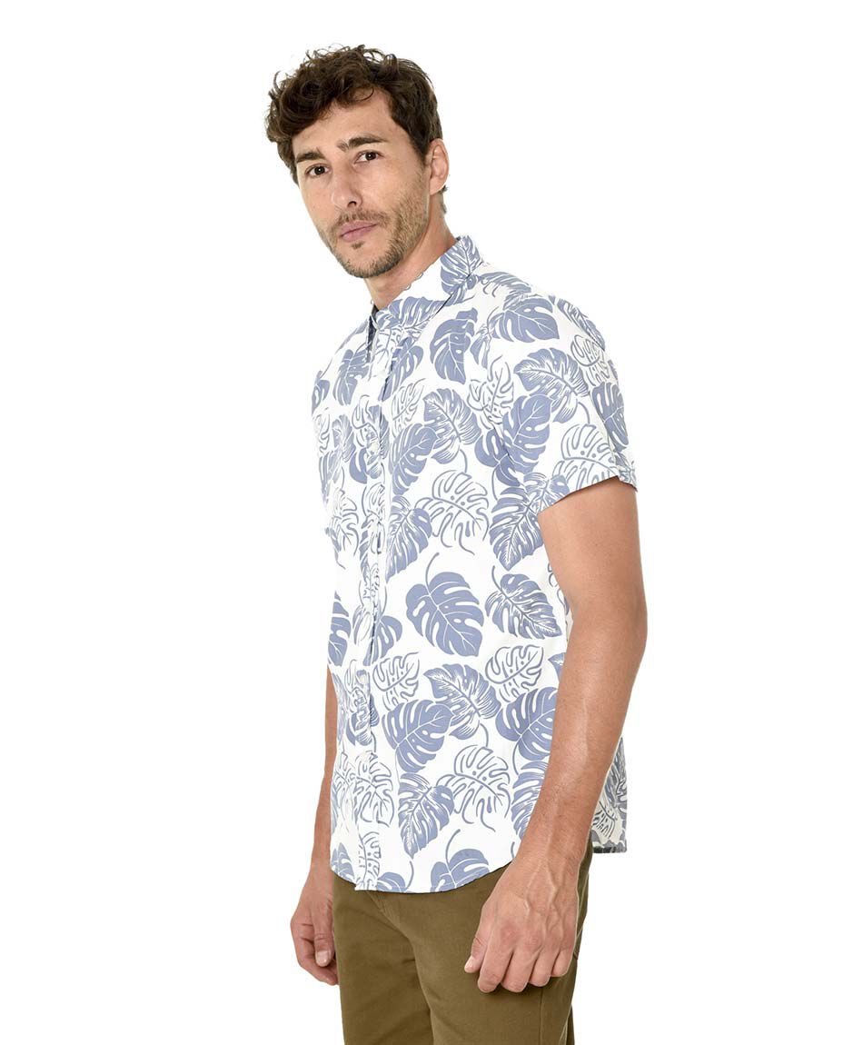 Camisa manga corta estampada
