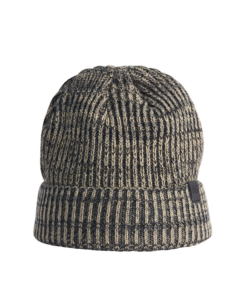 Gorro hombre tejido gris