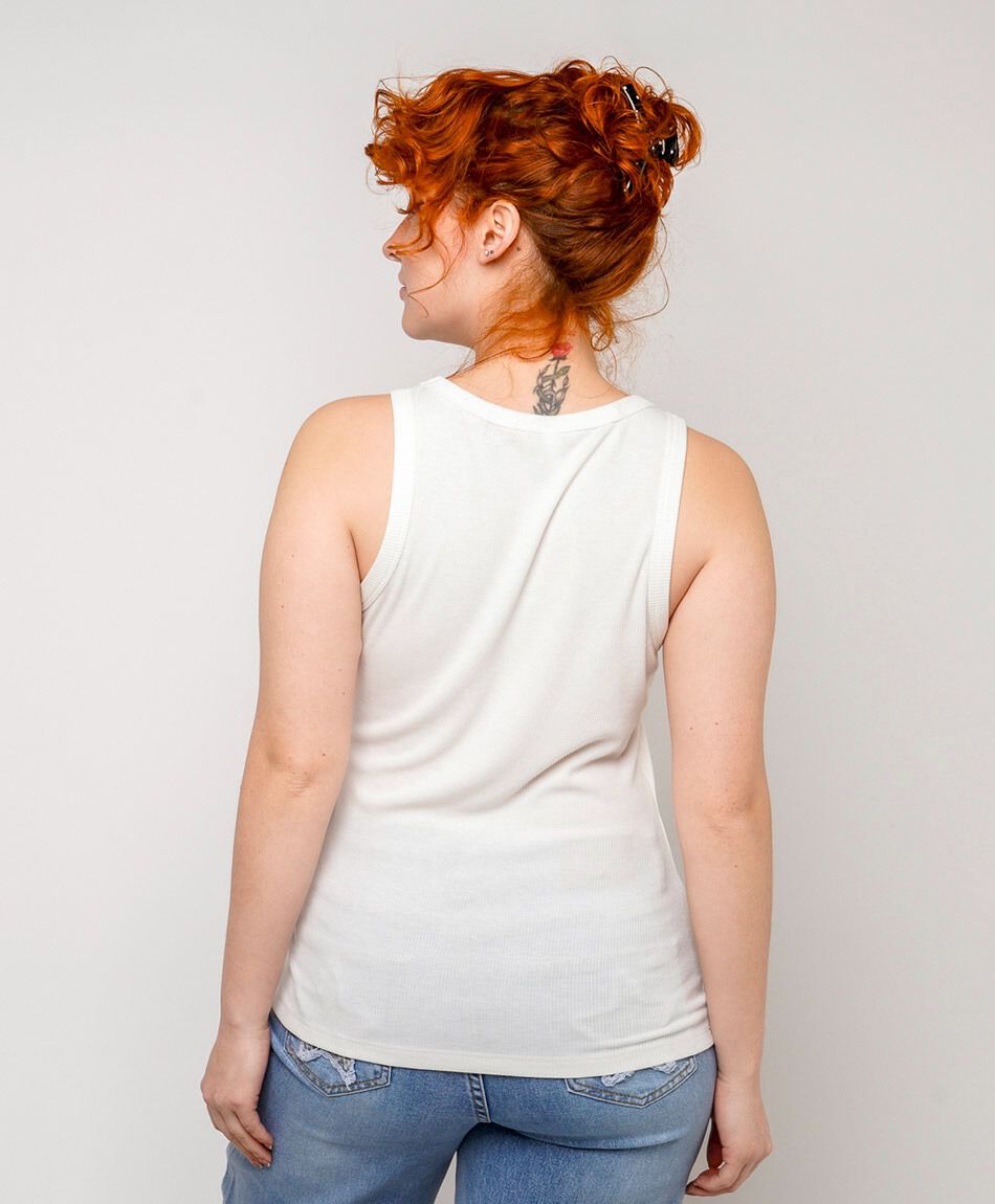 Polera mujer &aacute;ngel bordado