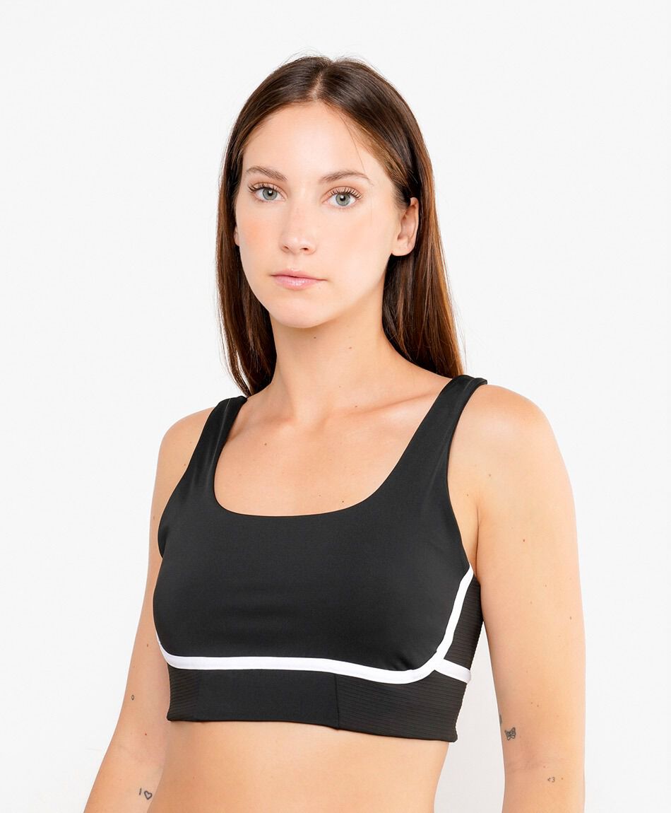 Peto deportivo mujer l&iacute;nea blanca