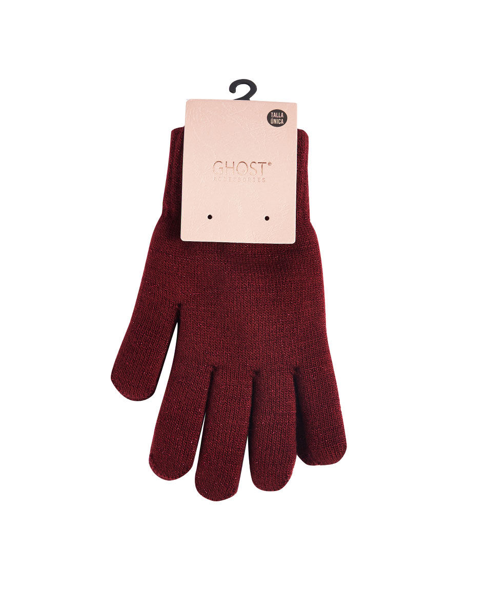 Guantes mujer lurex