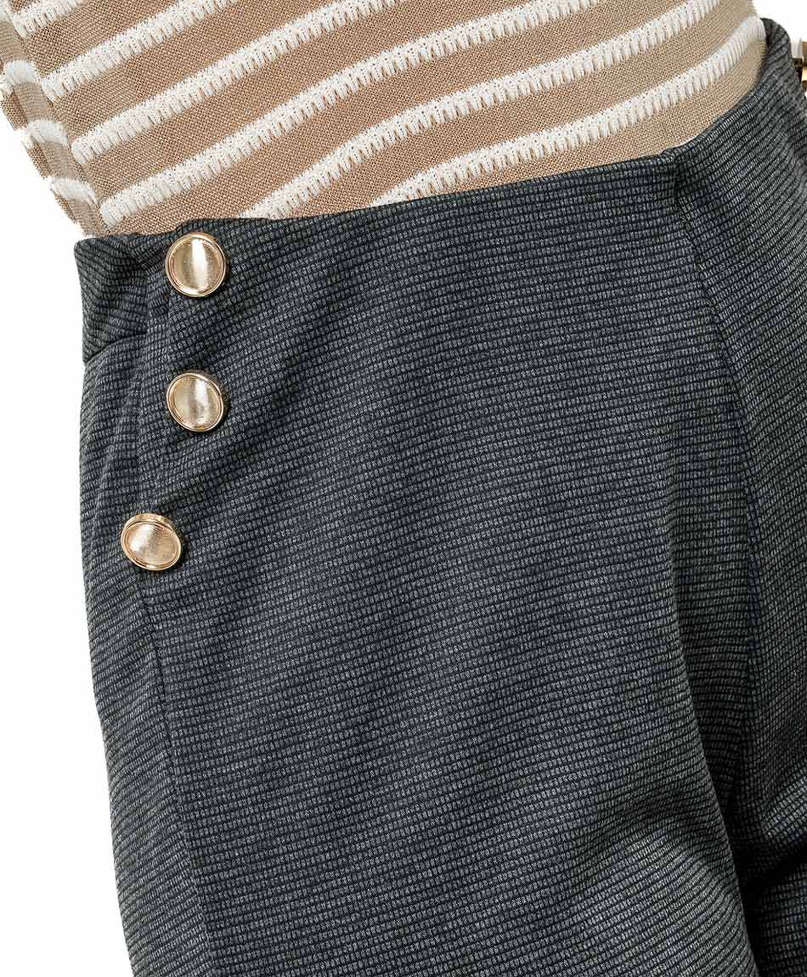 Leggins mujer jacquard botones Leggins mujer jacquard botones