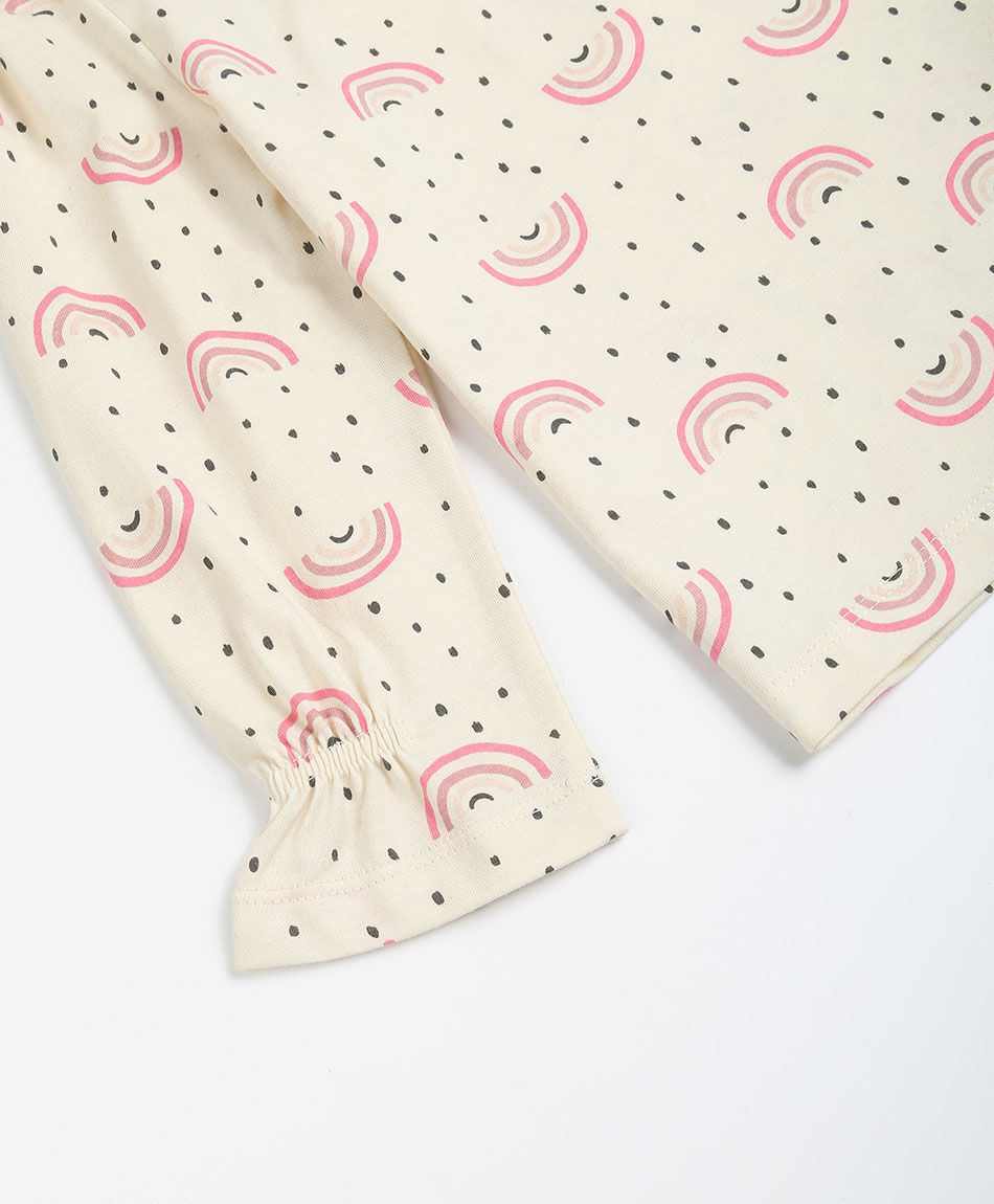 Polera beb&eacute; arco&iacute;ris day