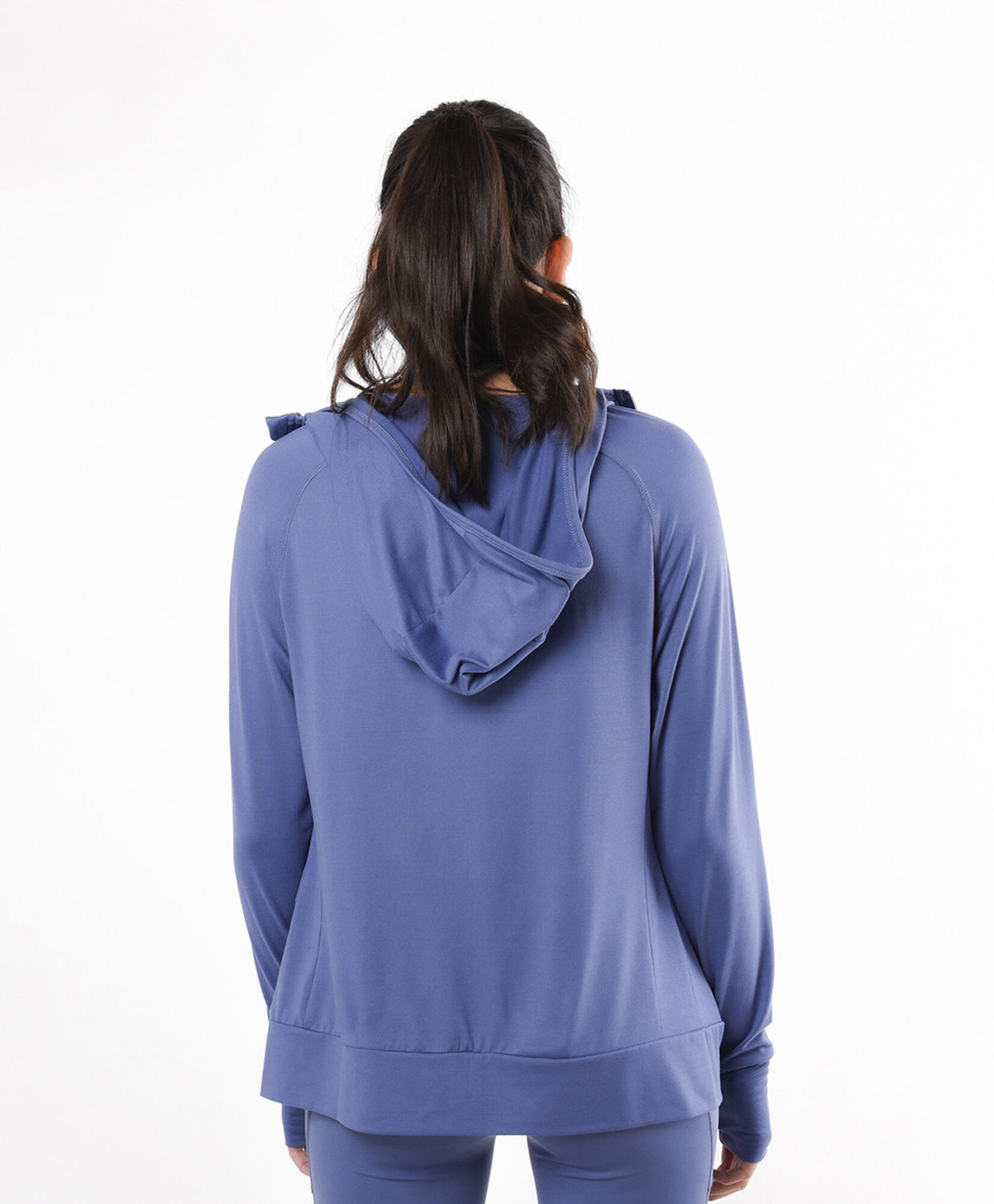 Polerón deportivo mujer azul Polerón deportivo mujer azul