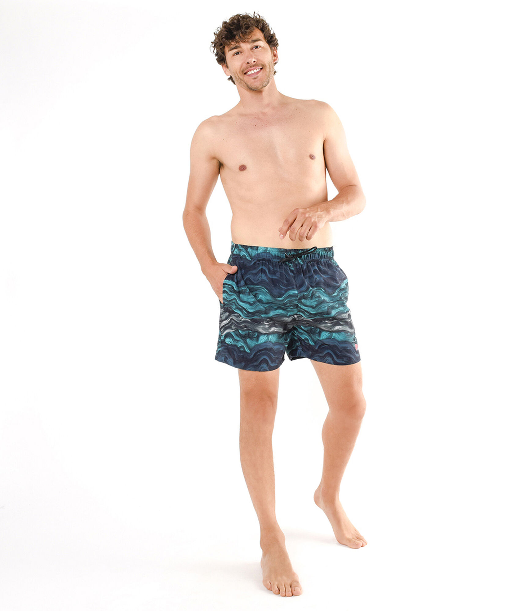 Traje de baño hombre olas Traje de baño hombre olas