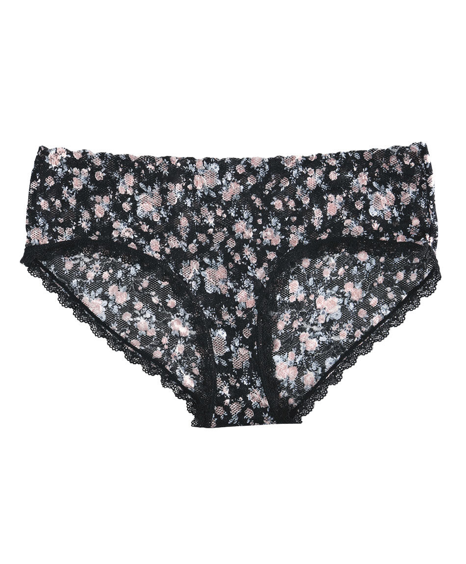 Pantaleta mujer floreada