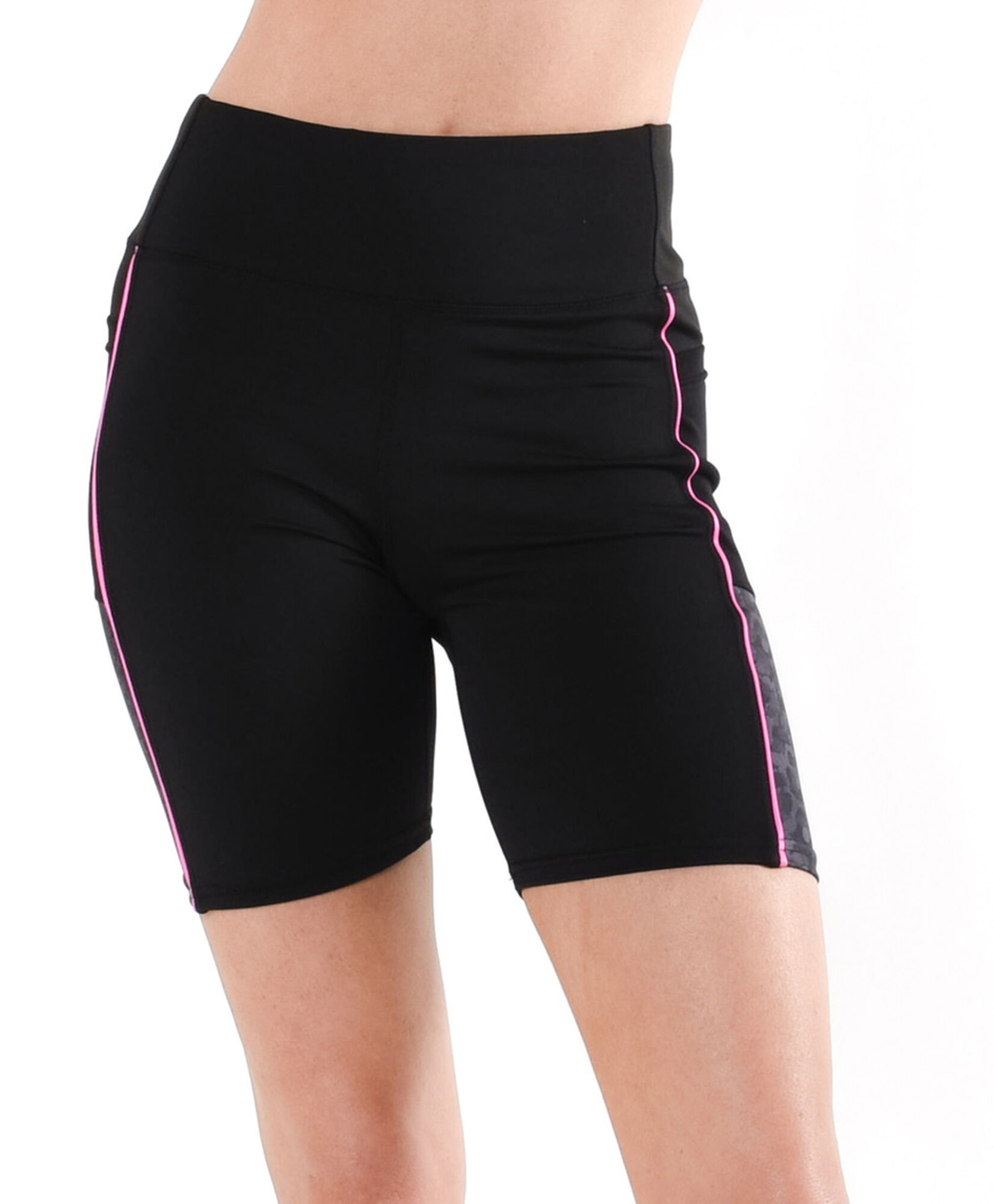 Short deportivo mujer líneas rosadas Short deportivo mujer líneas rosadas