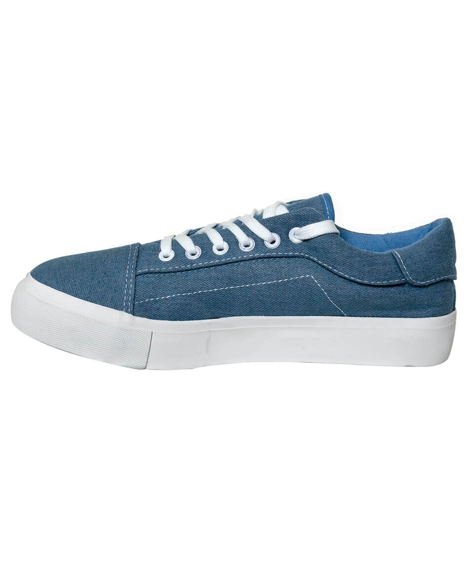 Zapatilla plataforma canvas