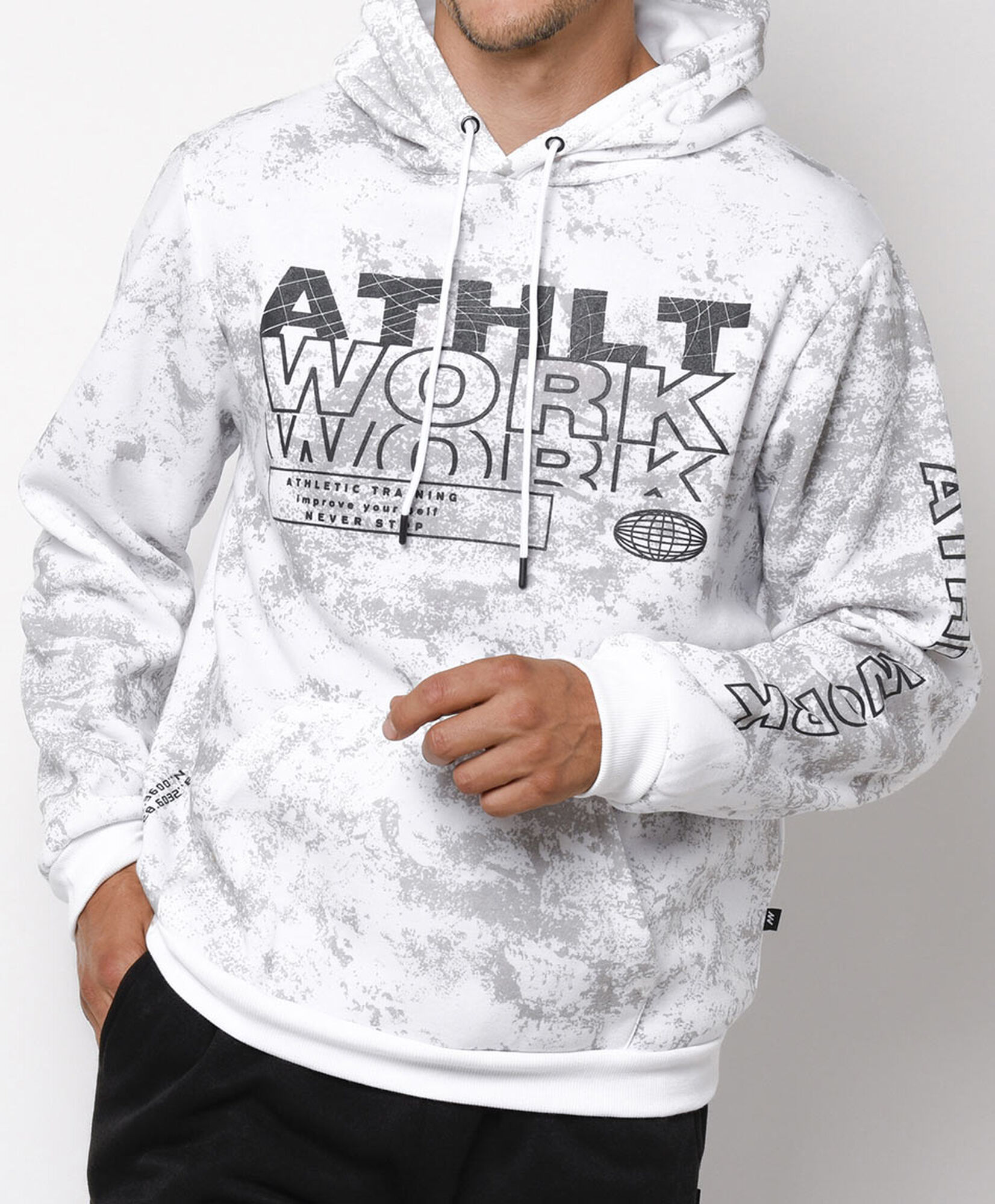 Polerón deportivo hombre estilo tie dye Polerón deportivo hombre estilo tie dye