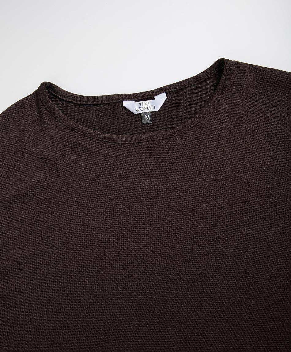 Polera mujer top en punta