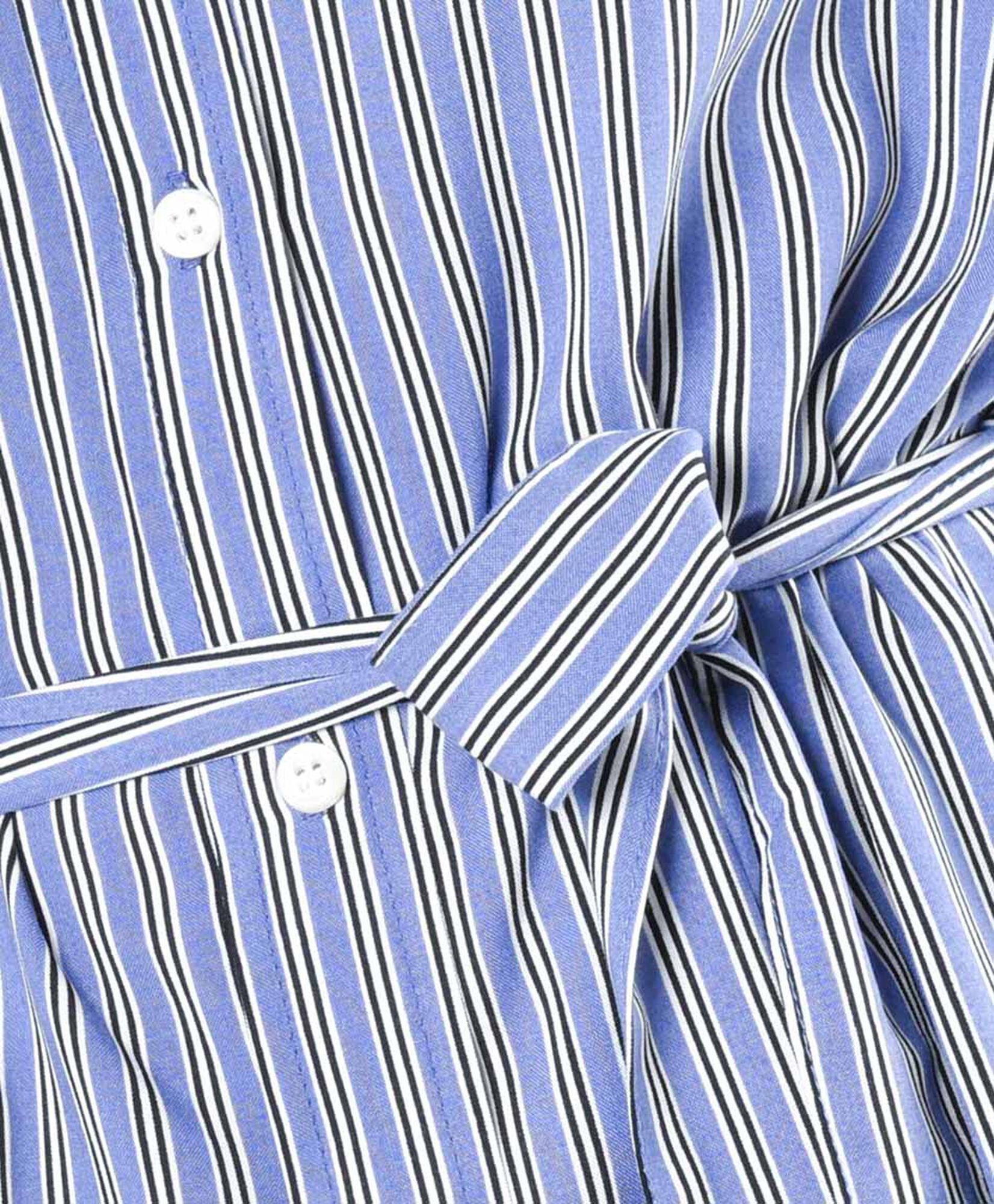 Blusa mujer líneas cinturón larga Blusa mujer líneas cinturón larga