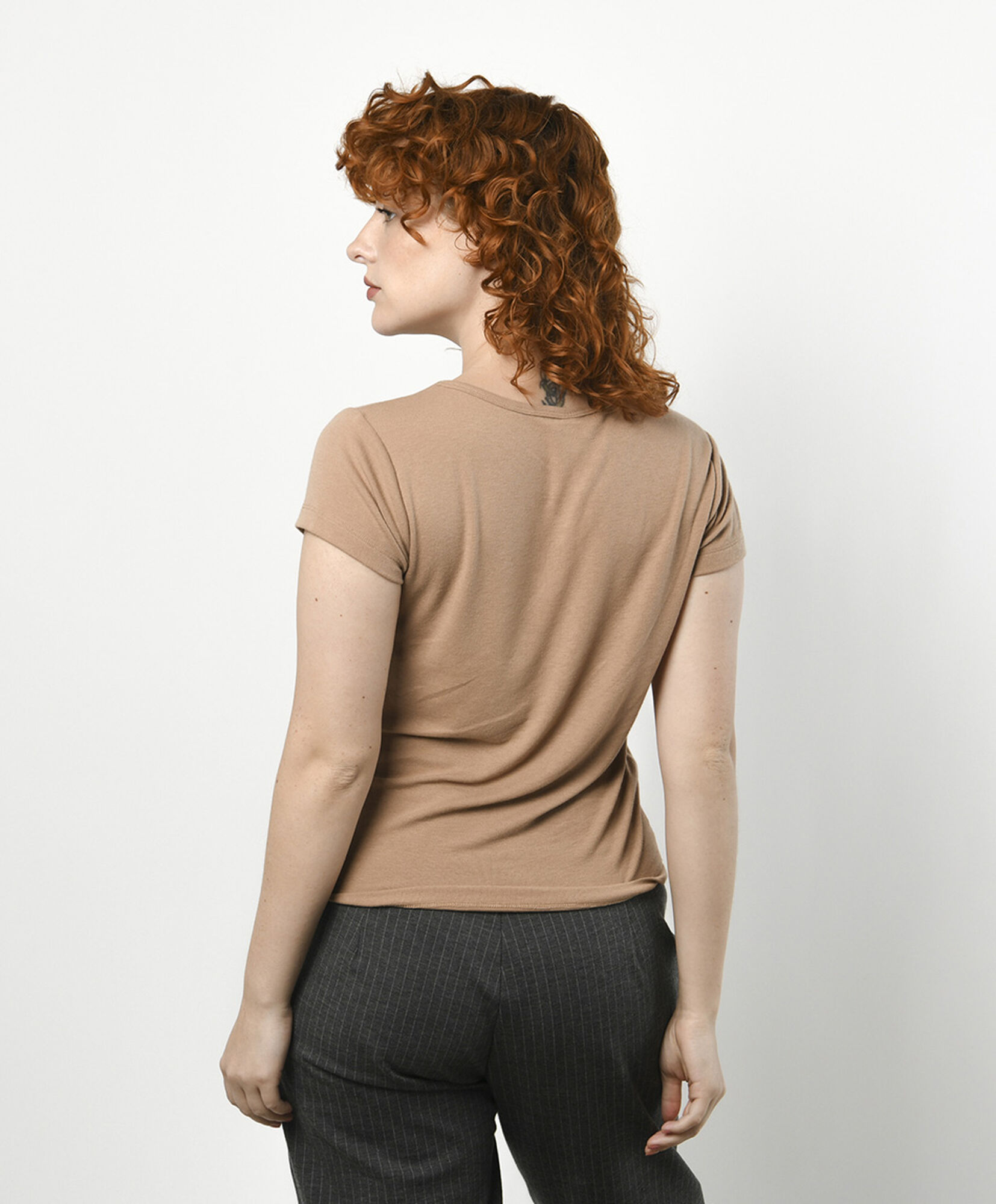 Polera mujer estrella animal print Polera mujer estrella animal print