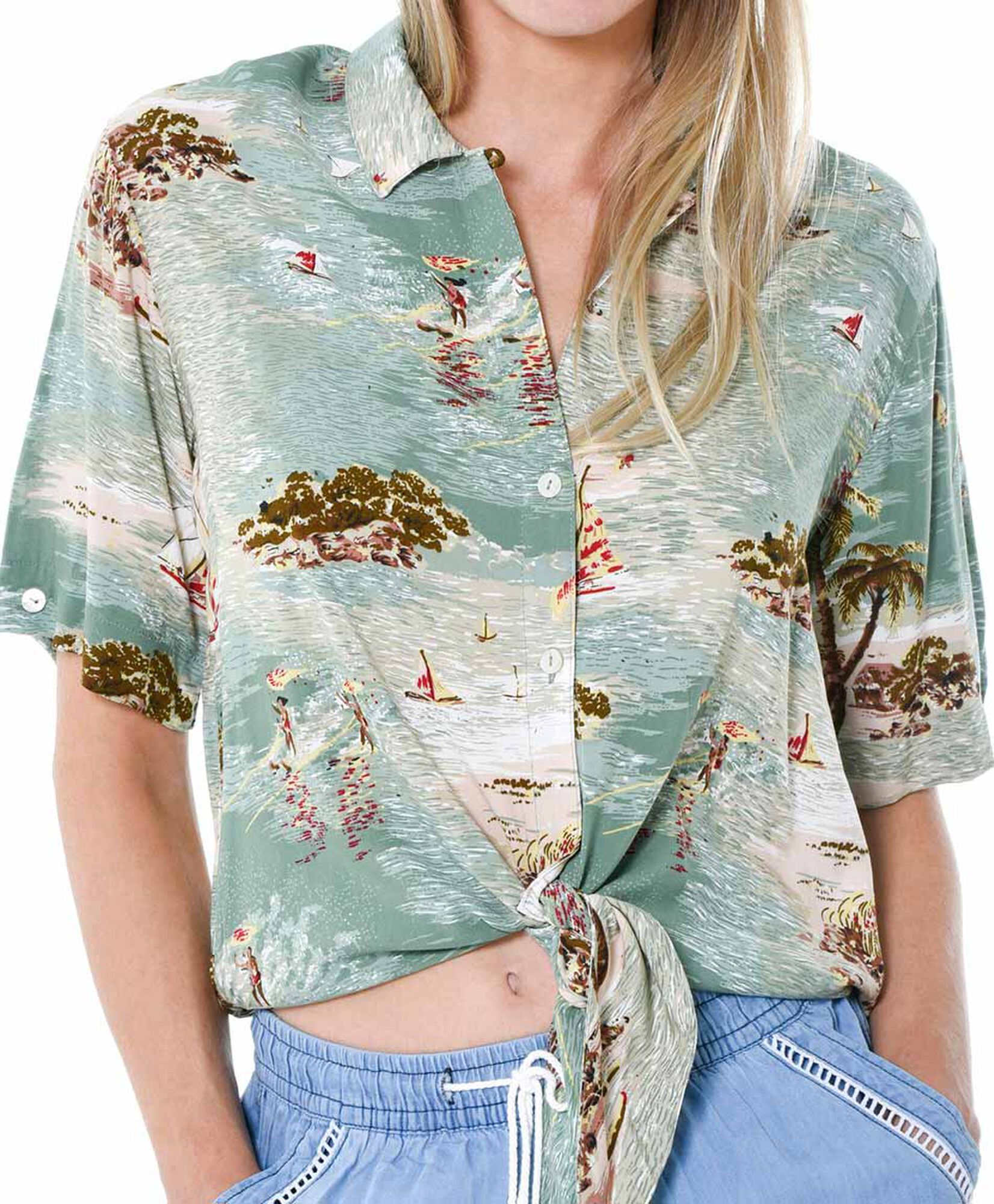 Blusa estampado islas Blusa estampado islas