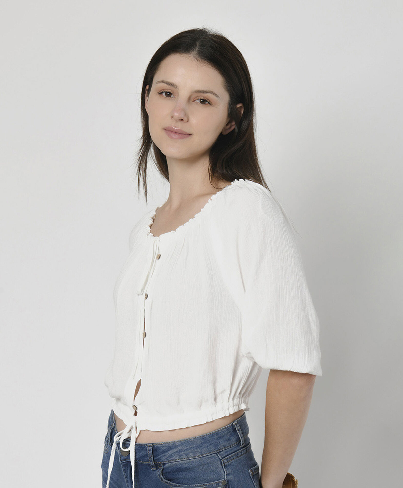 Blusa mujer bombacha crop Blusa mujer bombacha crop