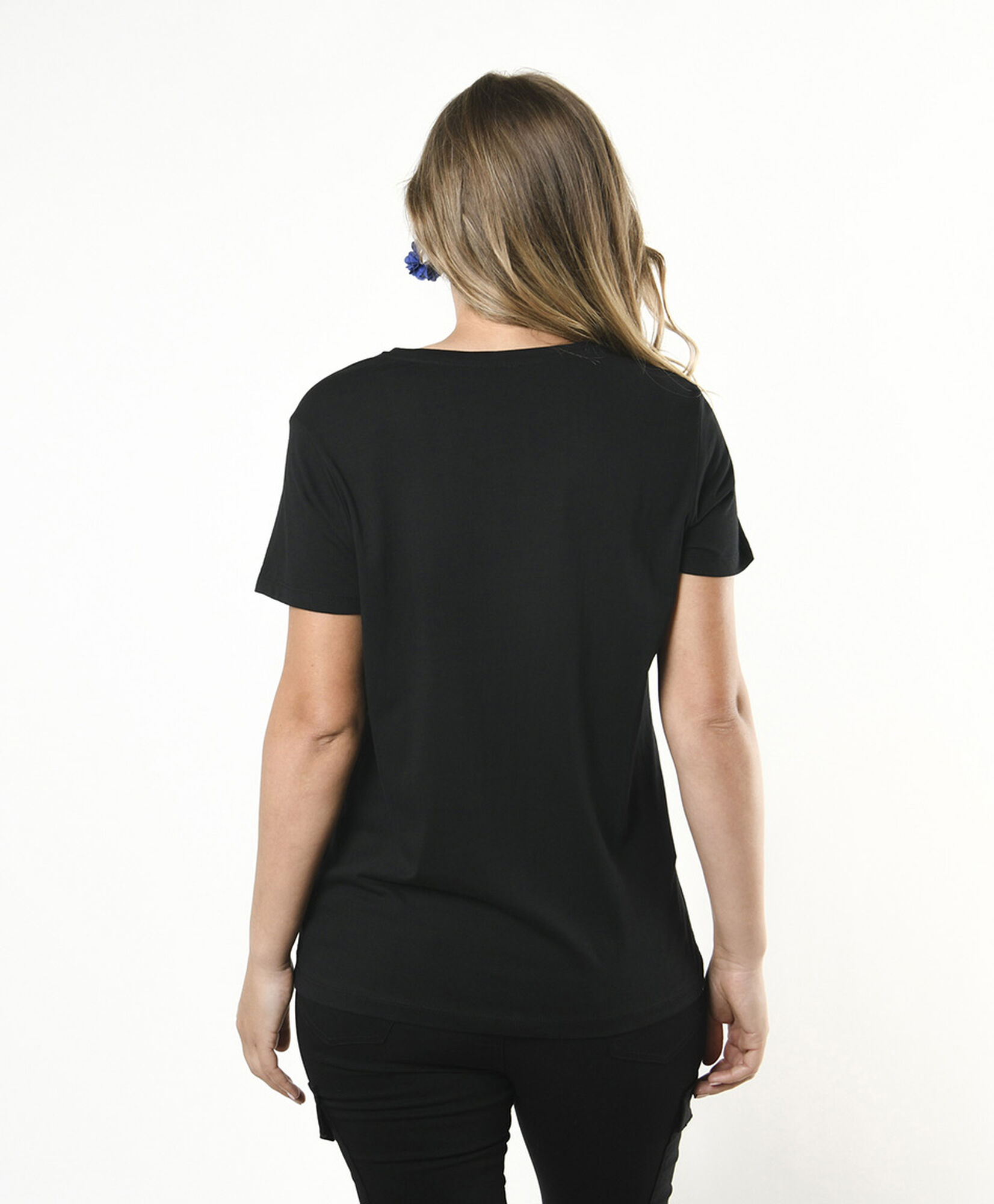 Polera mujer mariposa floreada Polera mujer mariposa floreada