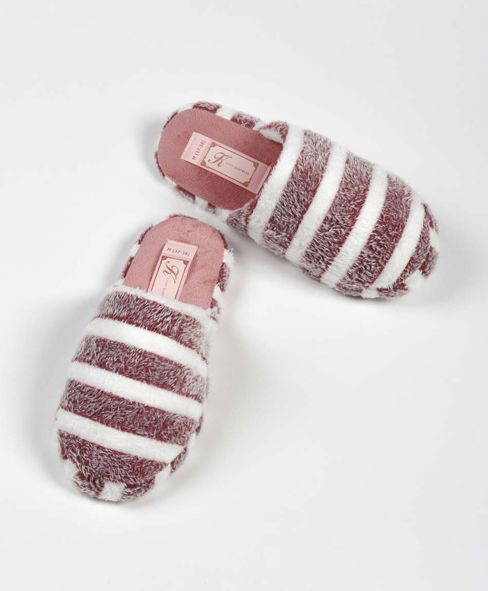 Pantuflas mujer rayas Pantuflas mujer rayas
