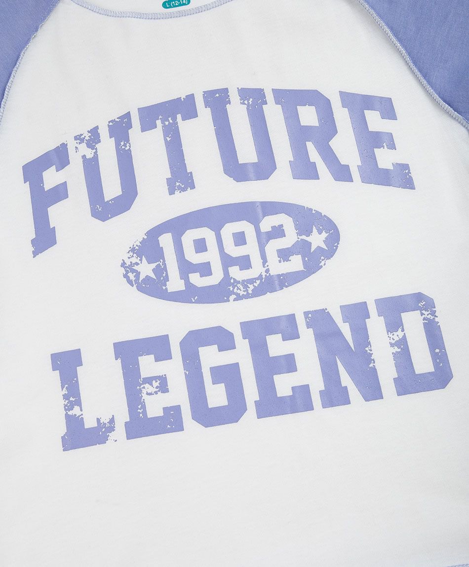 Polera ni&ntilde;a future legend azul