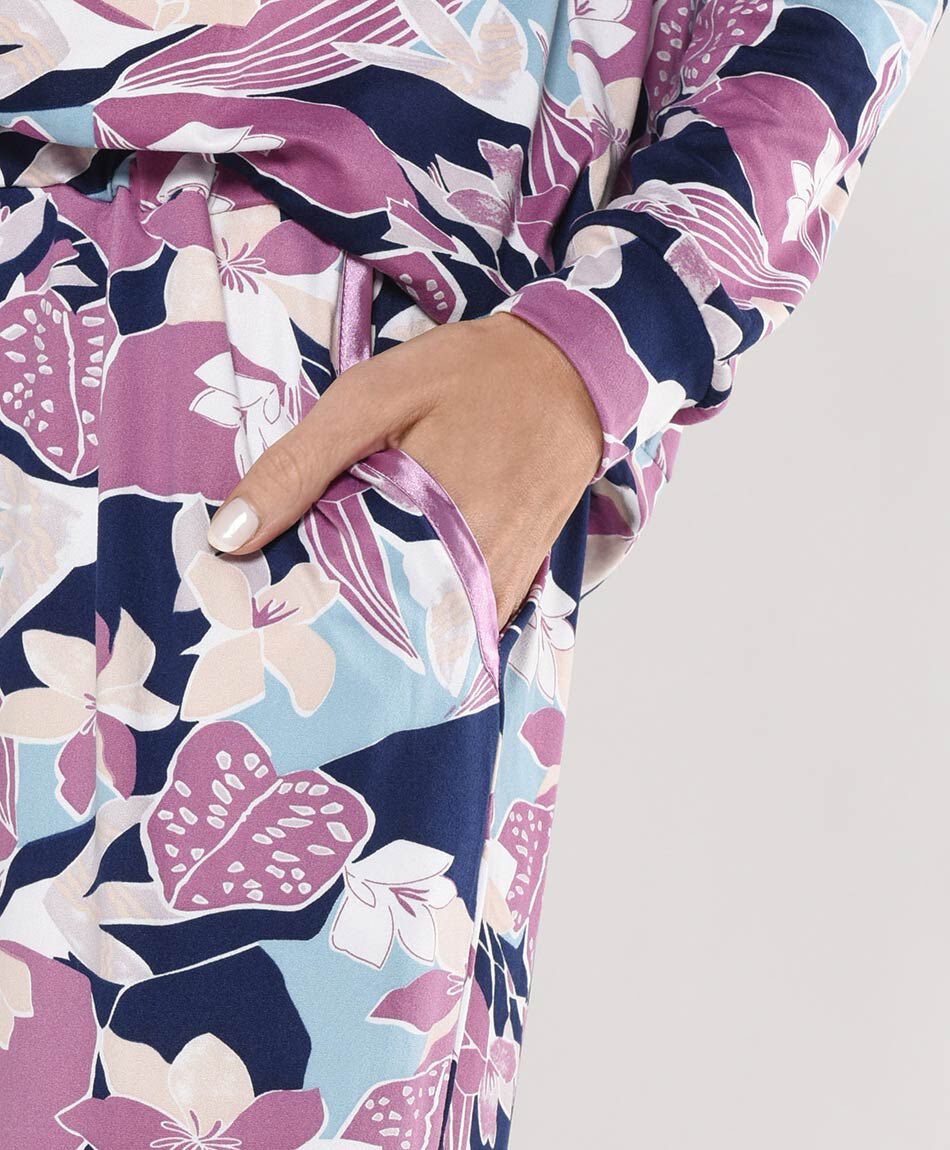 Pijama mujer floreado 2 piezas