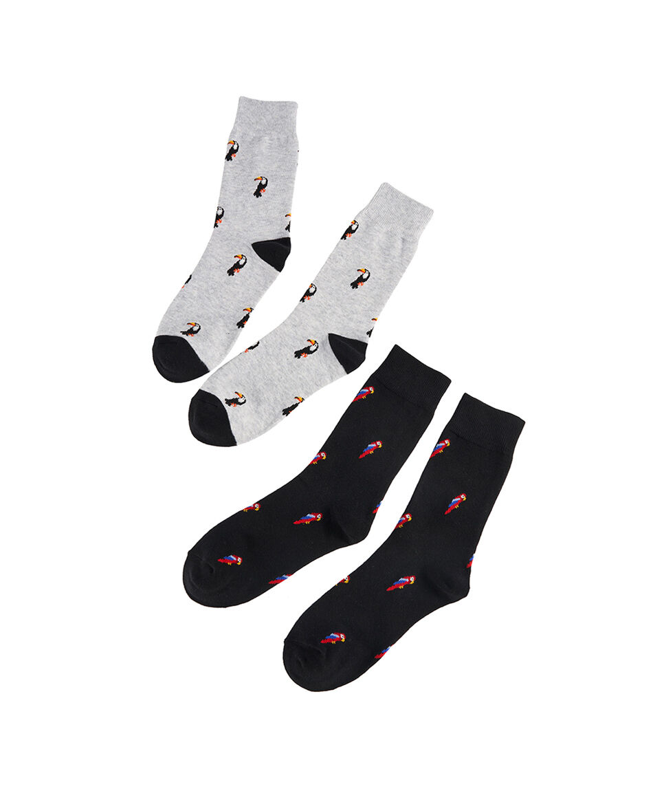 Pack 2 calcetines hombre
