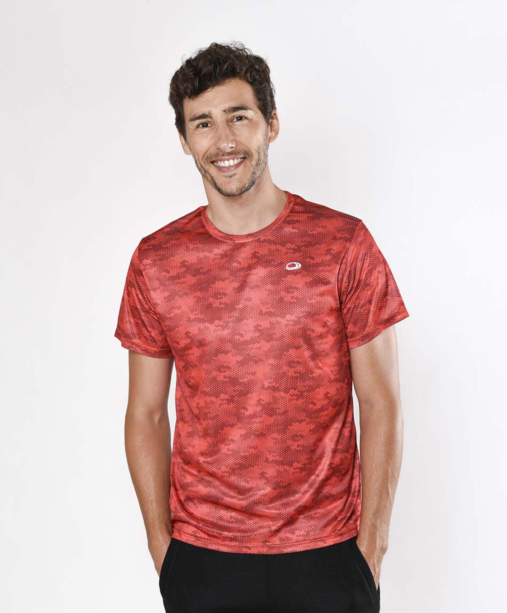 Polera deportiva hombre camuflado Polera deportiva hombre camuflado
