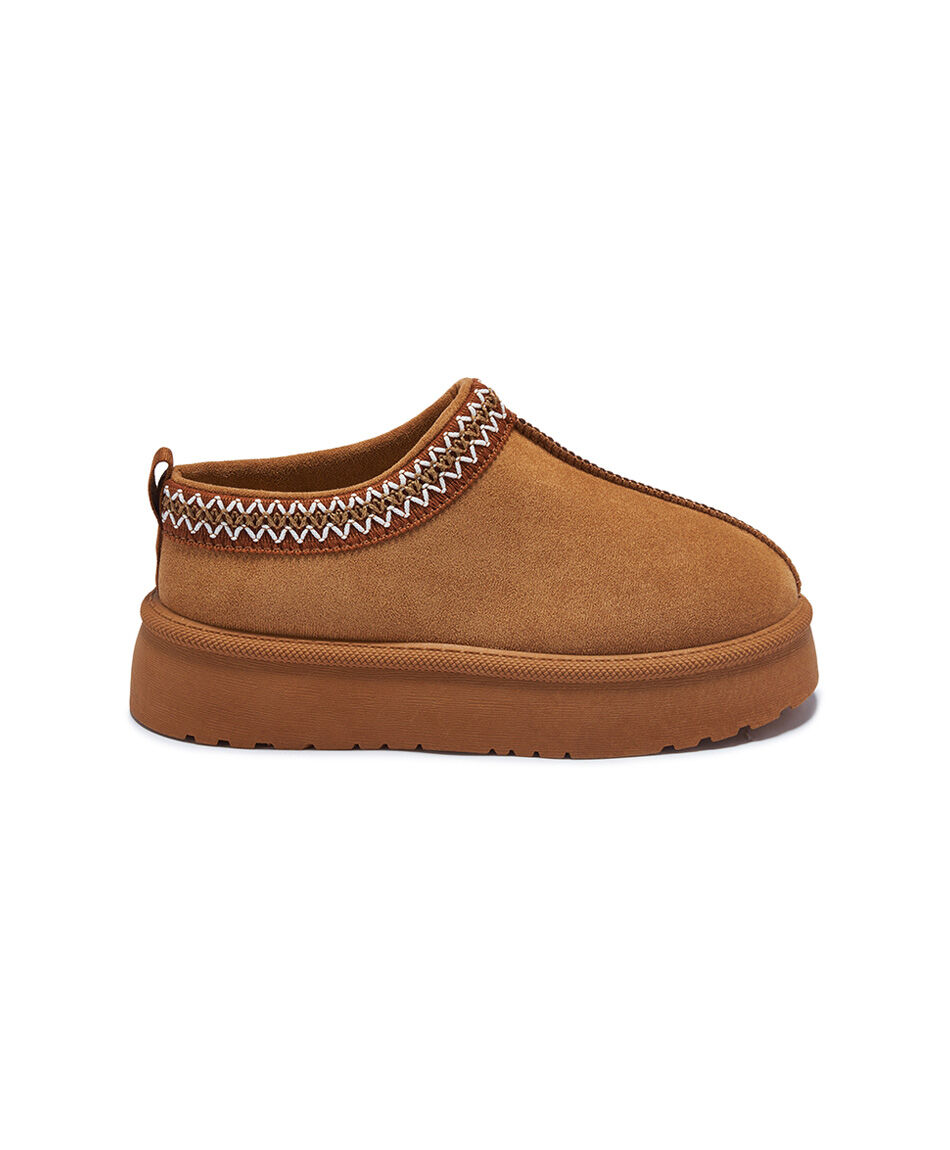 Bota mujer comfy camel apache
