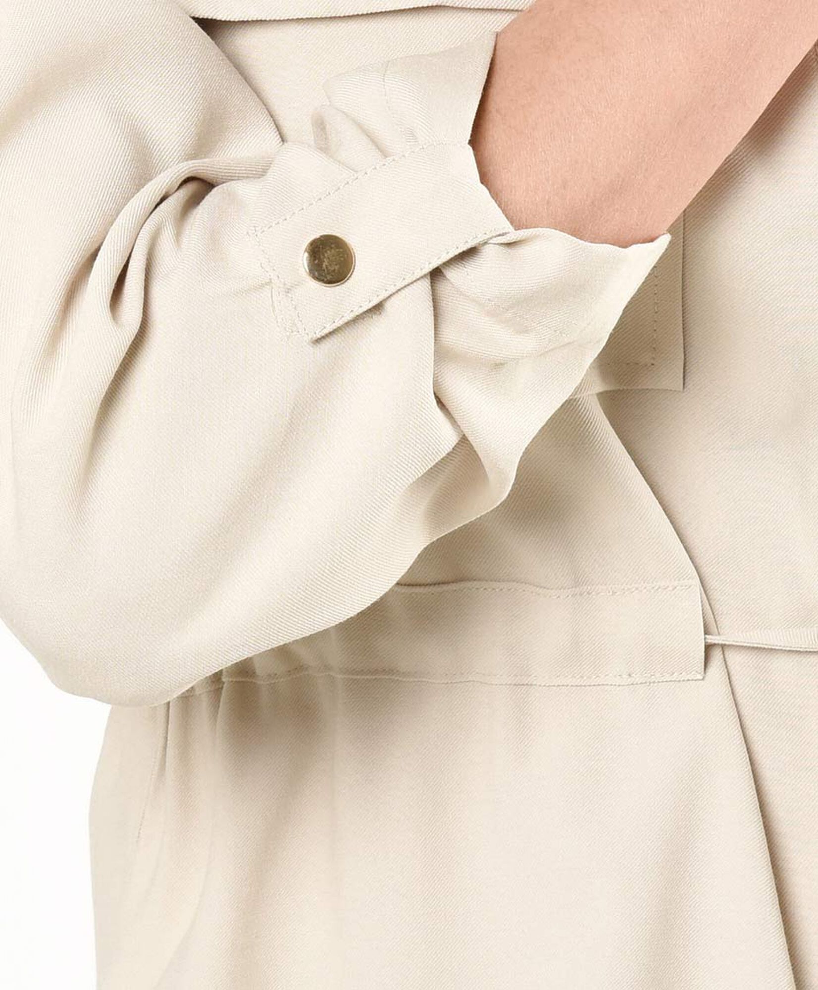 Chaqueta mujer sobrecamisa lazo Chaqueta mujer sobrecamisa lazo