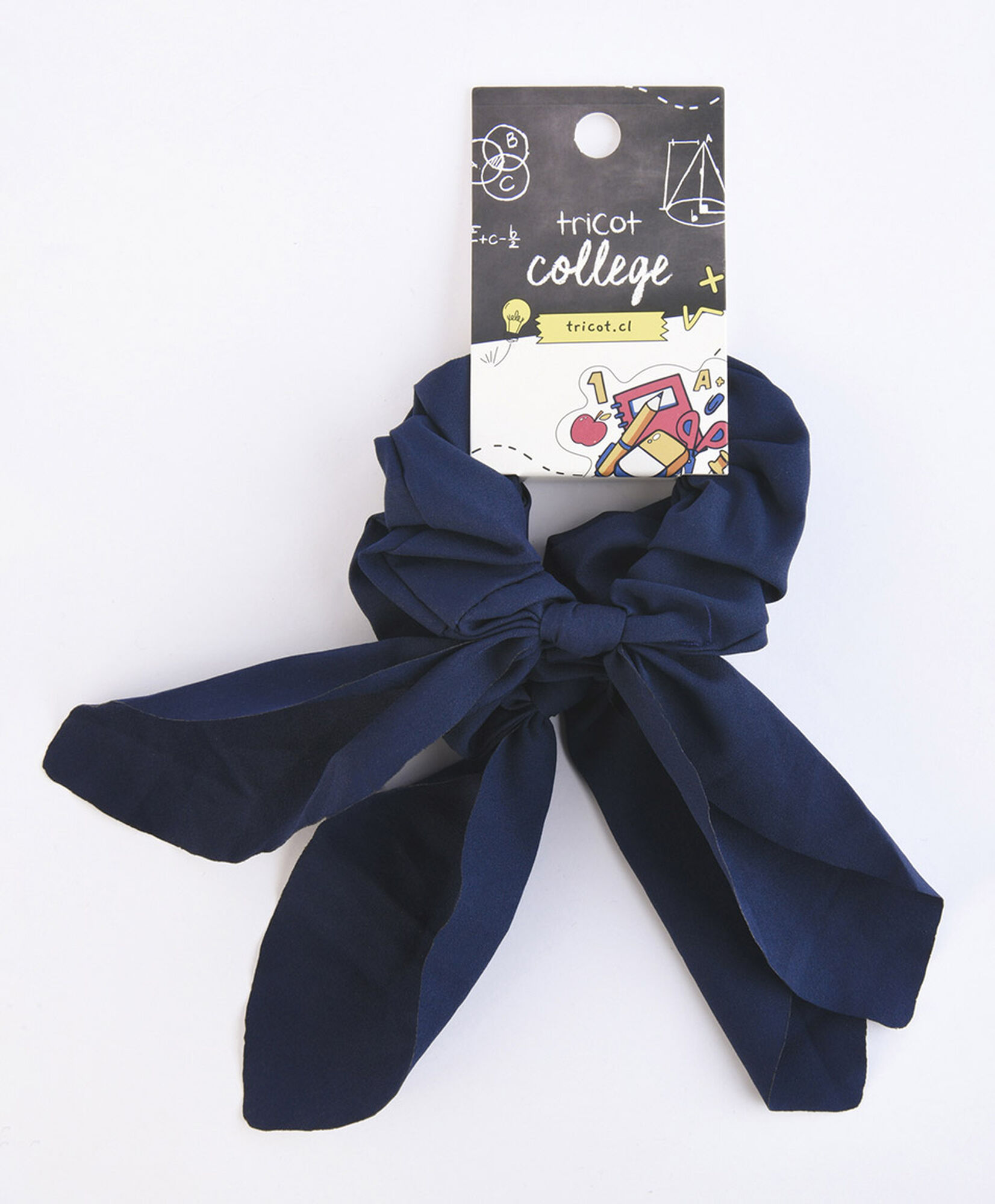 Set 2 scrunchies escolares lazo Set 2 scrunchies escolares lazo
