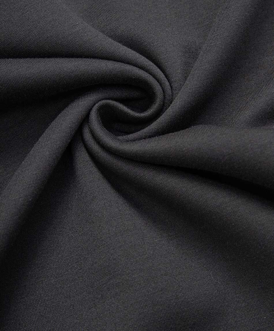 Poler&oacute;n hombre cuello redondo black