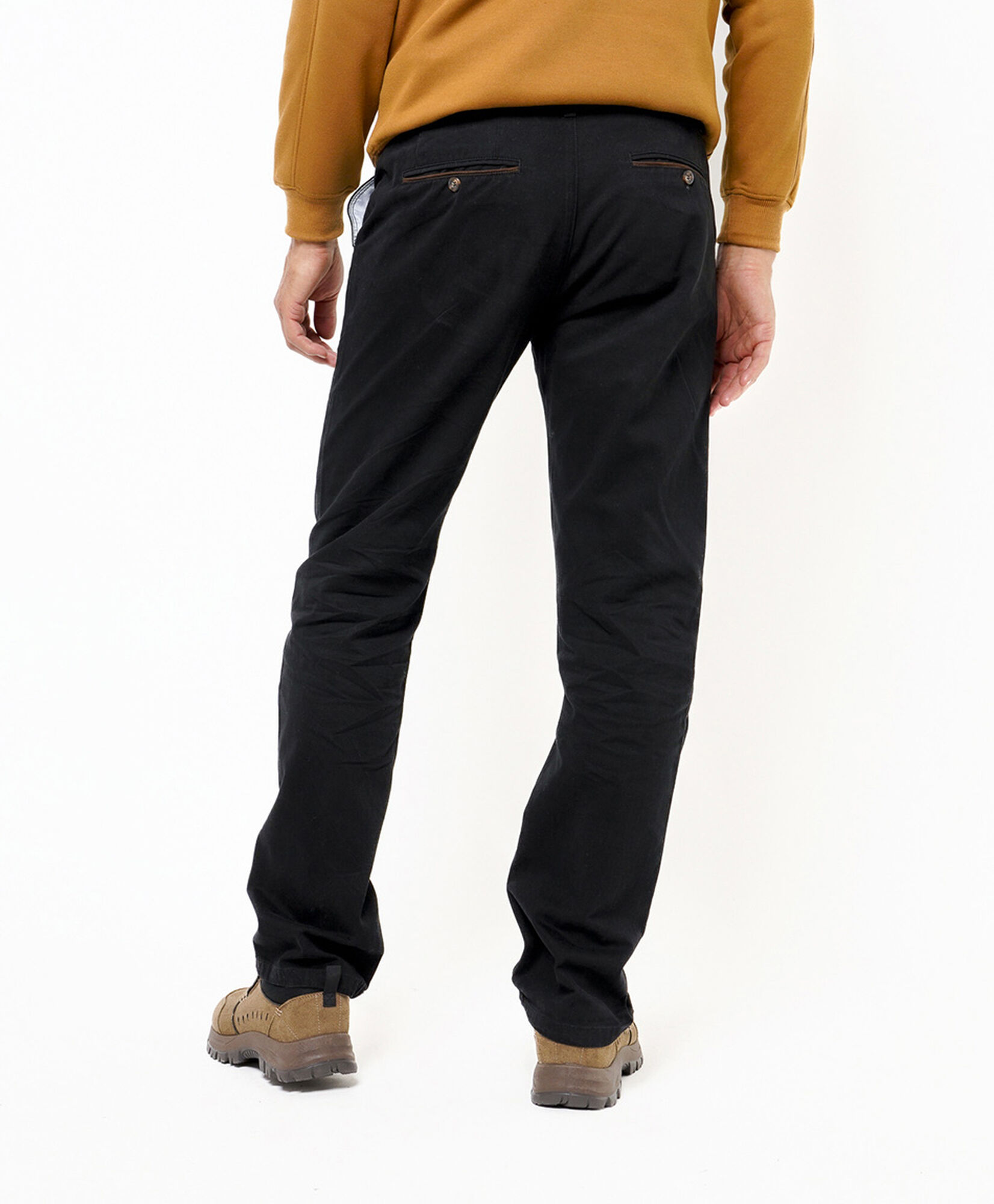 Pantalón hombre básico negro Pantalón hombre básico negro