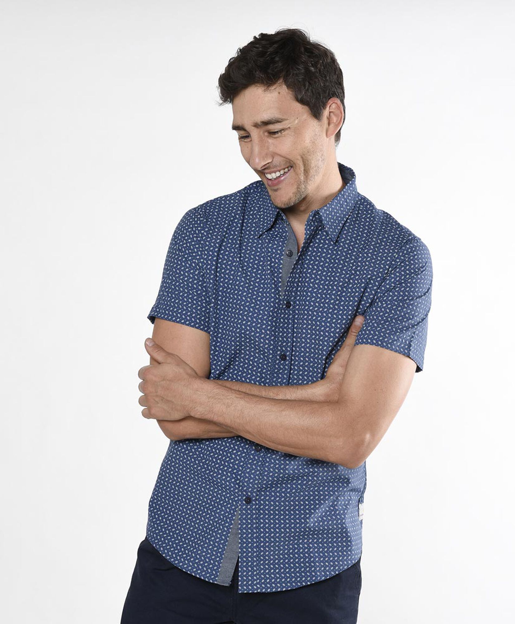 Camisa fashion manga corta Camisa fashion manga corta